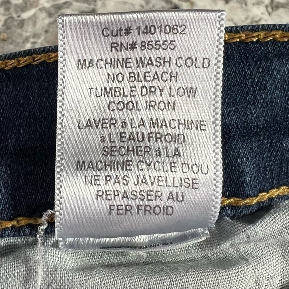 FREE People Hi Rise Dark Wash Stretch Skinny Jeans Size 31 - Picture 14 of 16